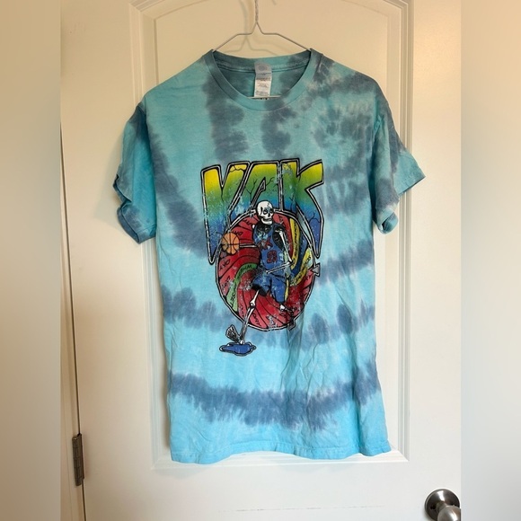 bar stool Other - Barstool Blue tie dye Graphic skull basket ball T-Shirt
